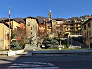 MONTE ZUCCO (1232 m) ad anello da casa-Zogno (300 m) con festa di fiori (17mar21)  - FOTOGALLERY